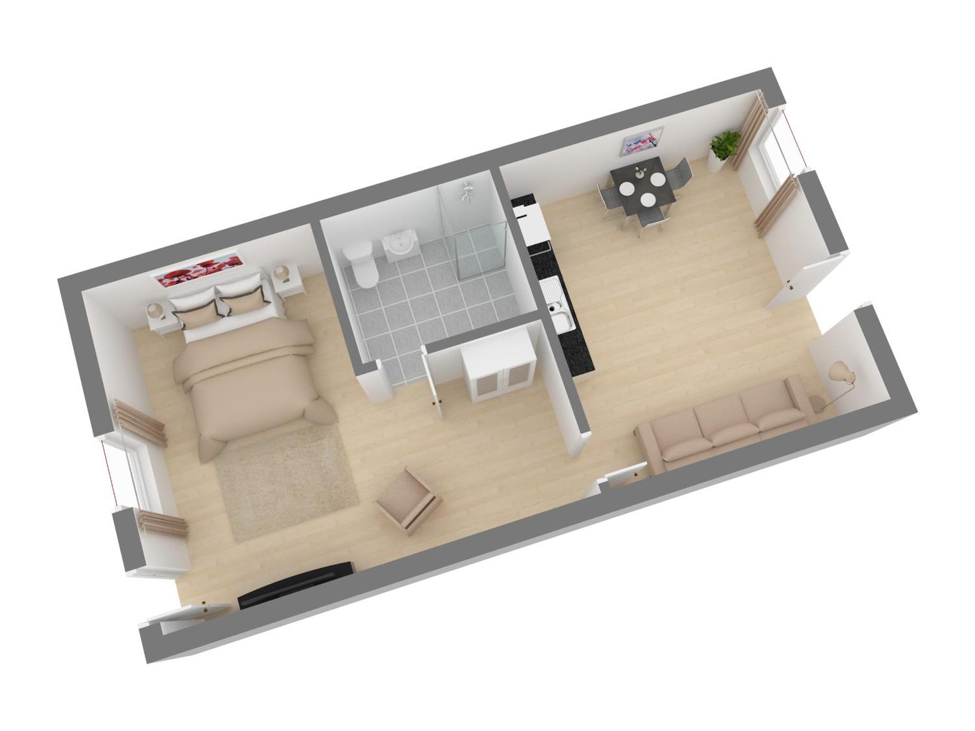 Gutshof Gross Behnkenhagen Apartment Luaran gambar