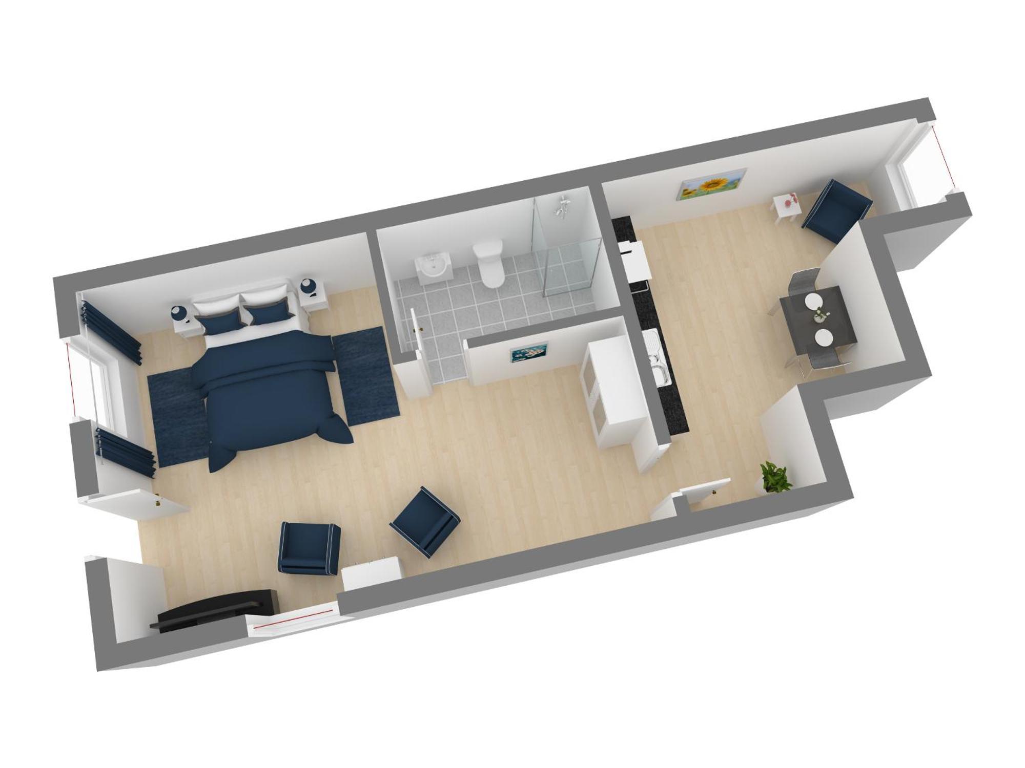 Gutshof Gross Behnkenhagen Apartment Luaran gambar