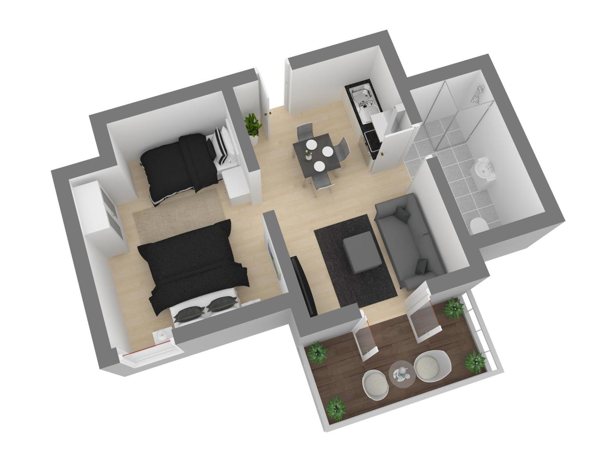Gutshof Gross Behnkenhagen Apartment Luaran gambar